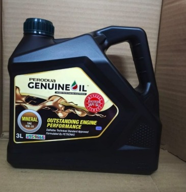Perodua Genuine Engine Oil 10W-30 Mineral 3L