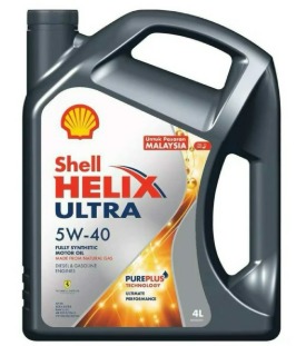 Shell Helix Ultra 5W-40 Fully Synthetic Engine Oil 4L