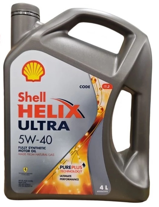 Shell Helix Ultra Fully Synthetic Engine Oil 5W-40 4L
