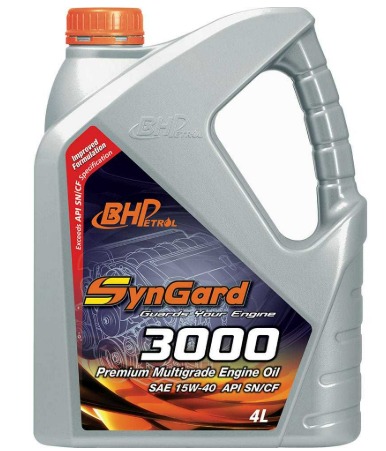 BHP Syngard 3000 Mineral Engine Oil 4L